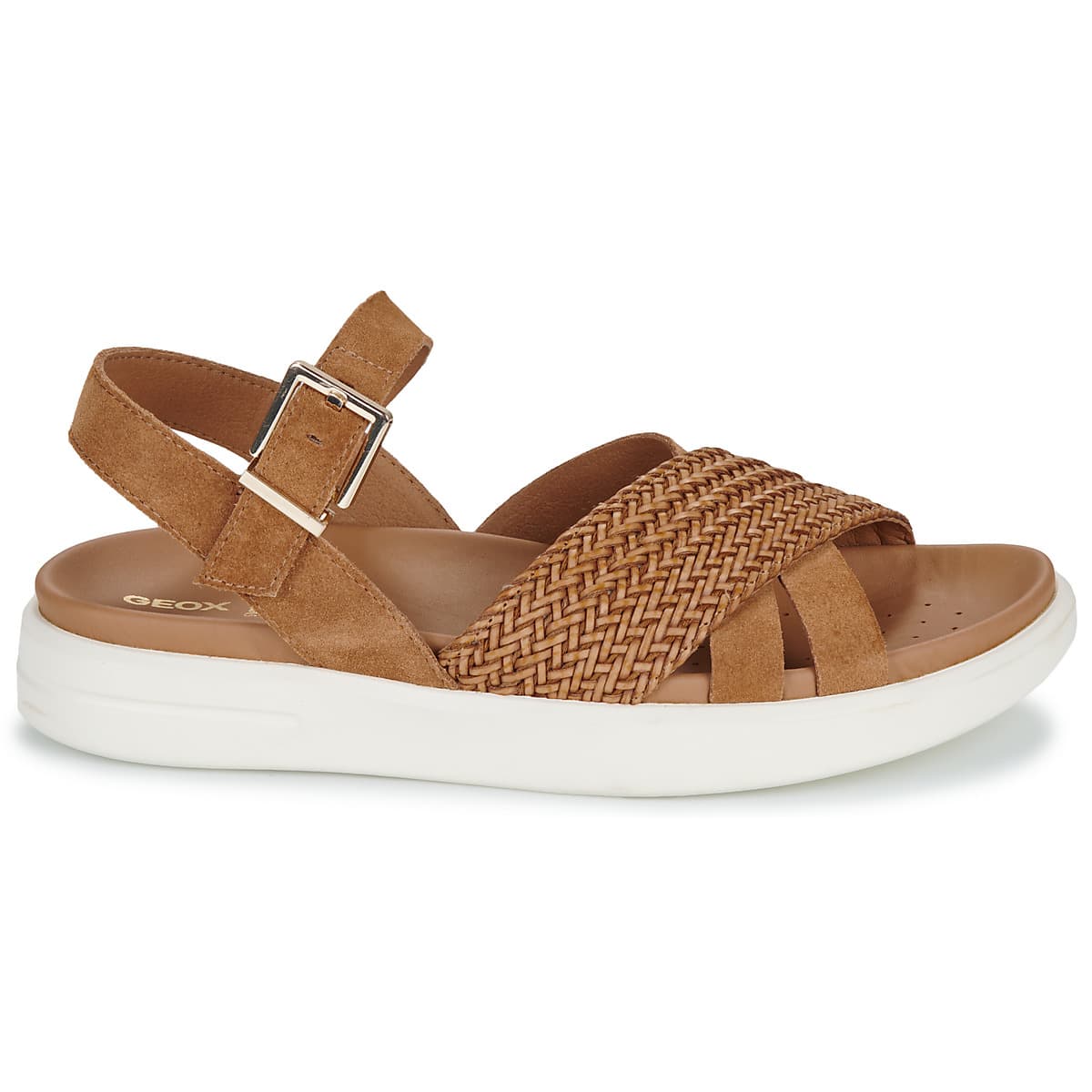 Women's Platforms Geox Brown