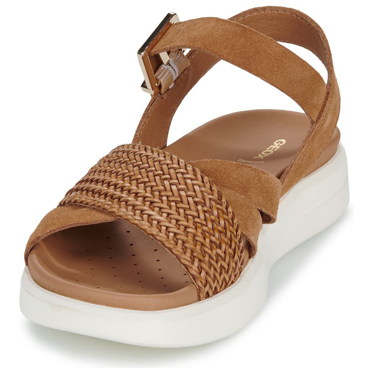 Women's Platforms Geox Brown