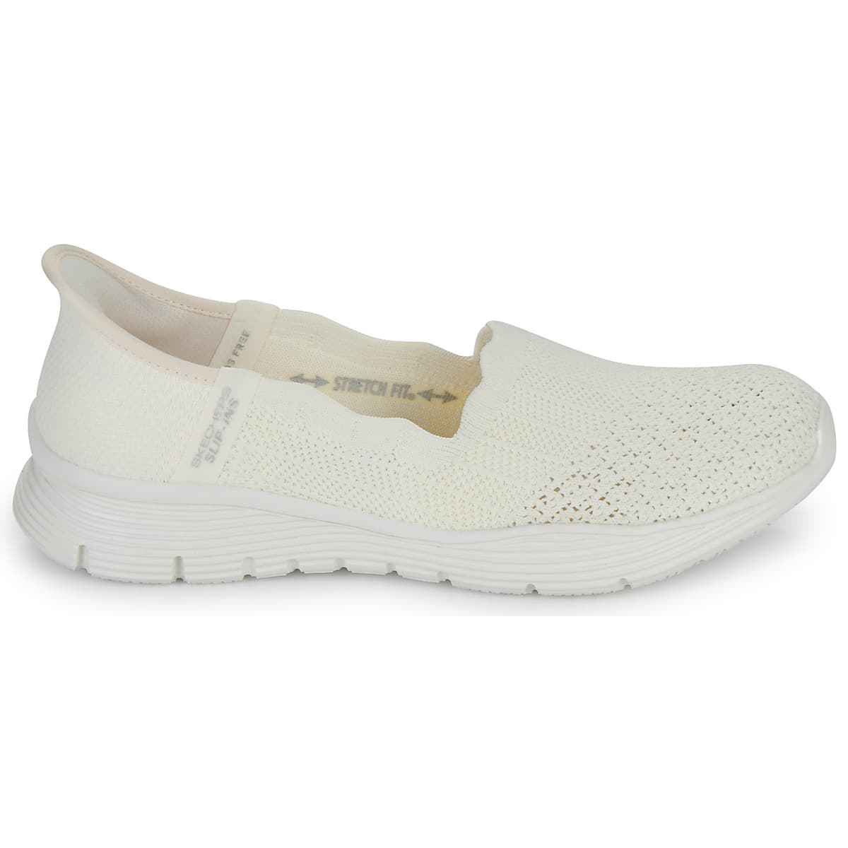 Women's Ballet Flats Skechers Beige