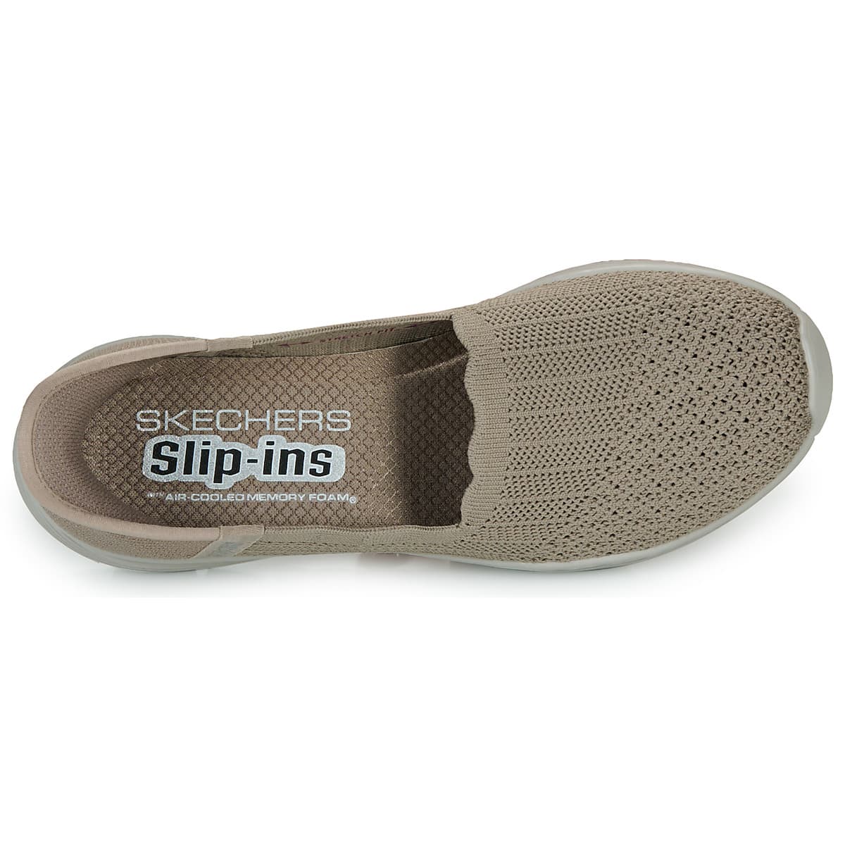 Women's Ballet Flats Skechers Beige