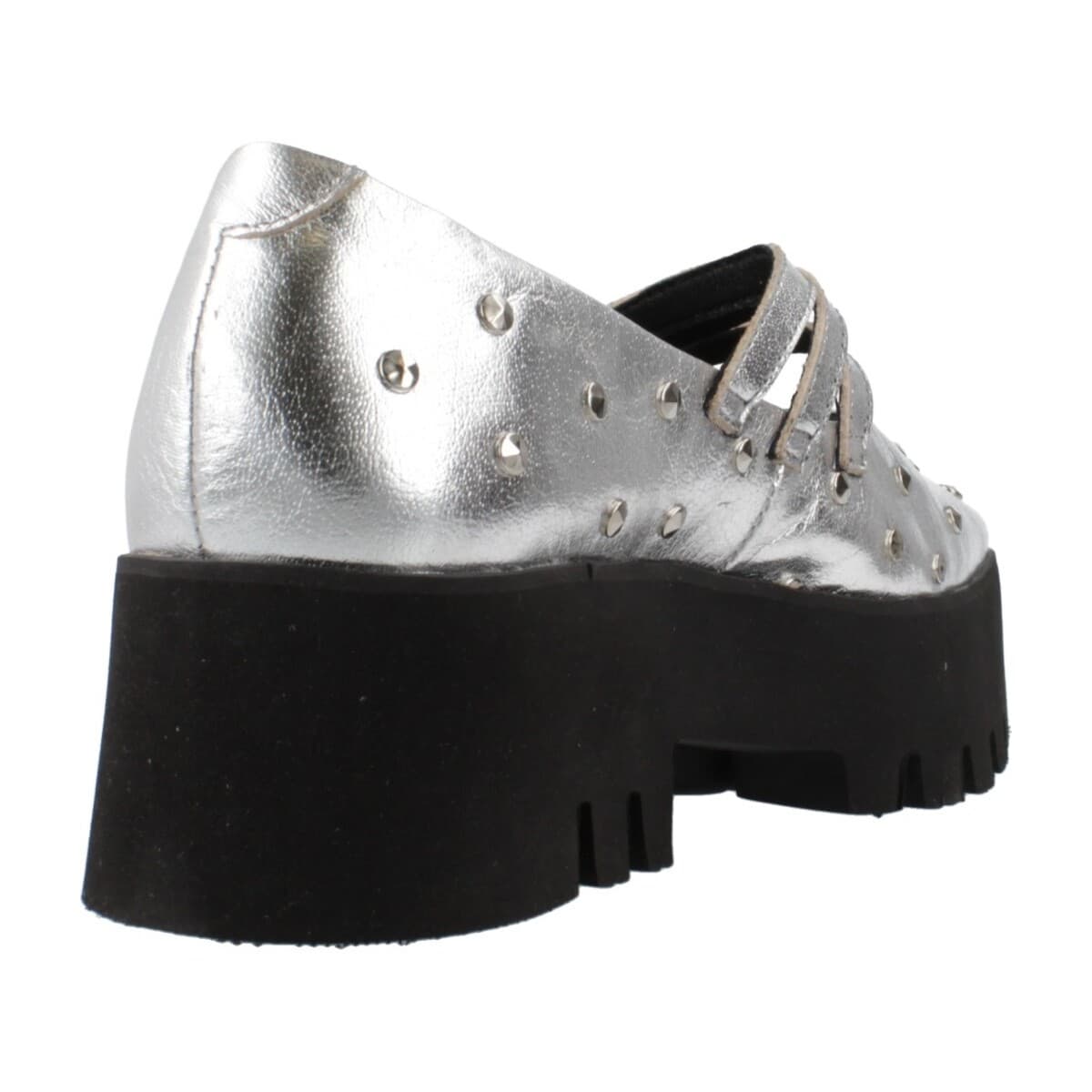 Women's Ballet Flats Yellow Silver