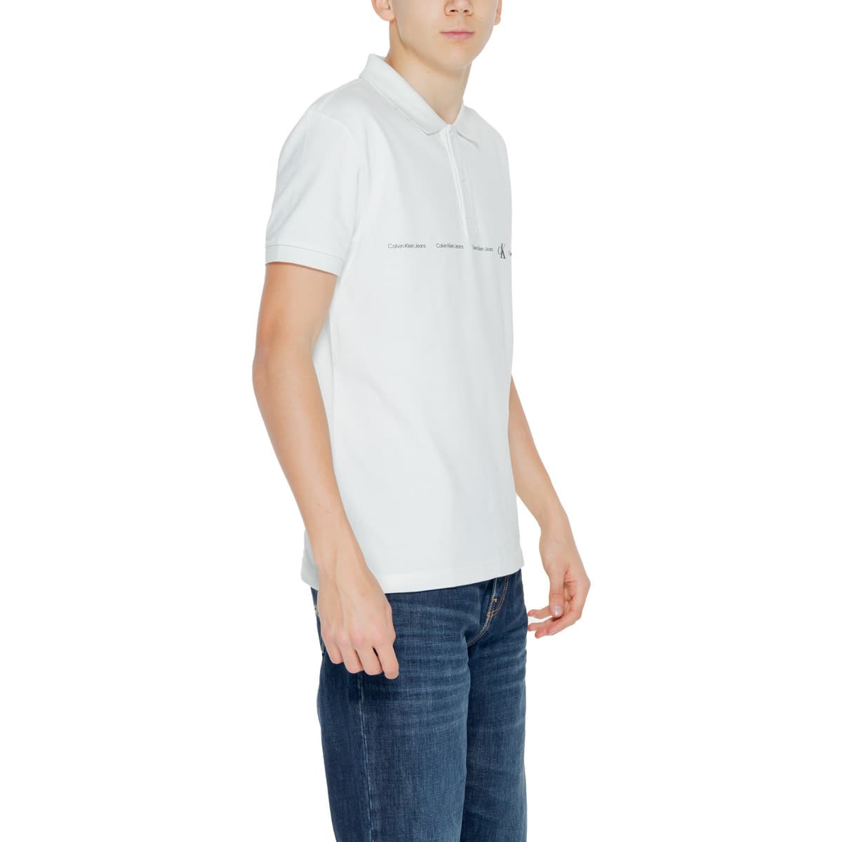 Men's Polo Shirts Calvin Klein Green