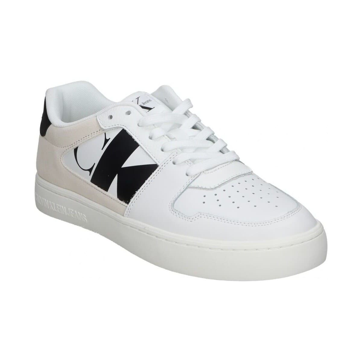 Men's Gym Shoes Calvin Klein White