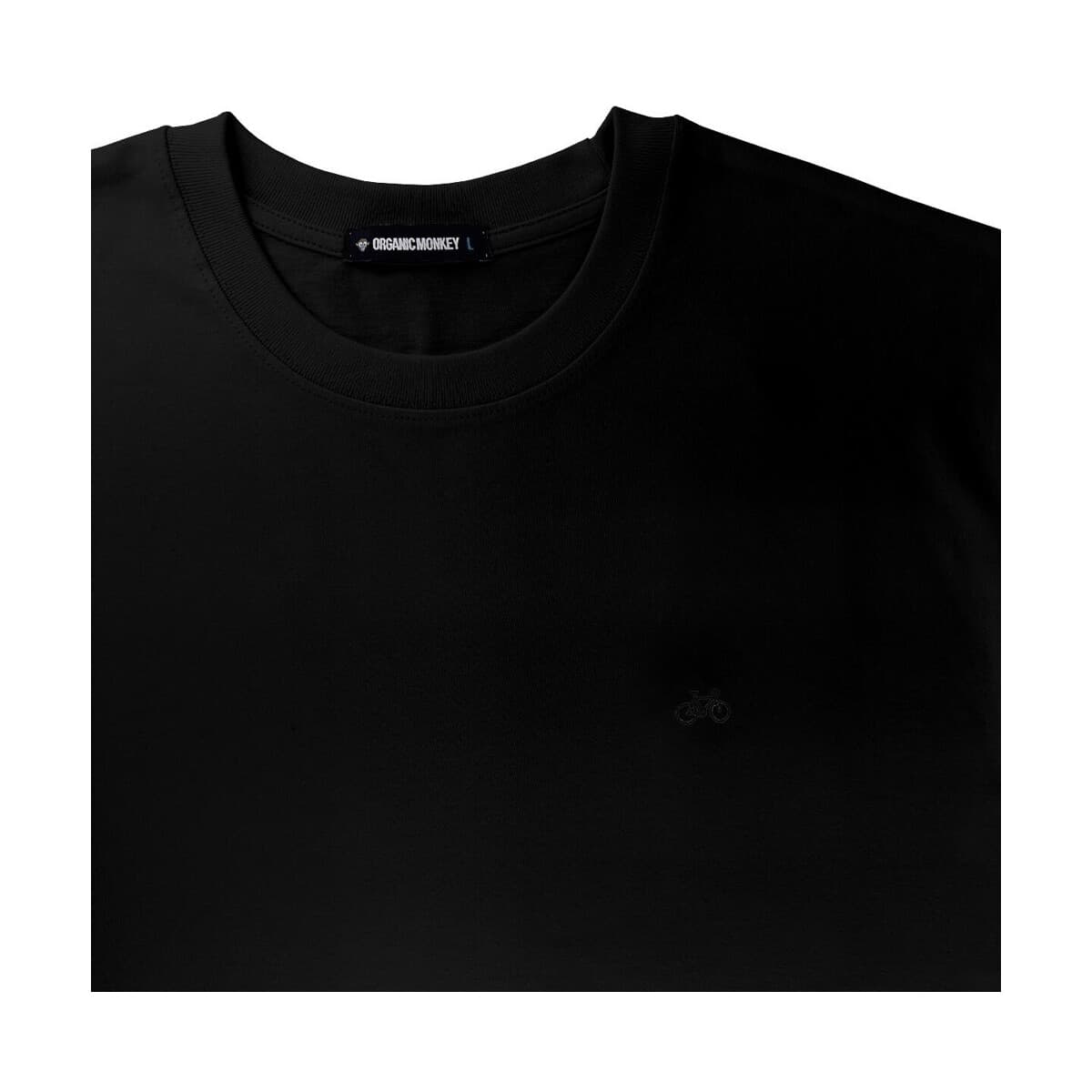 Men's T-Shirts Organic Monkey Black