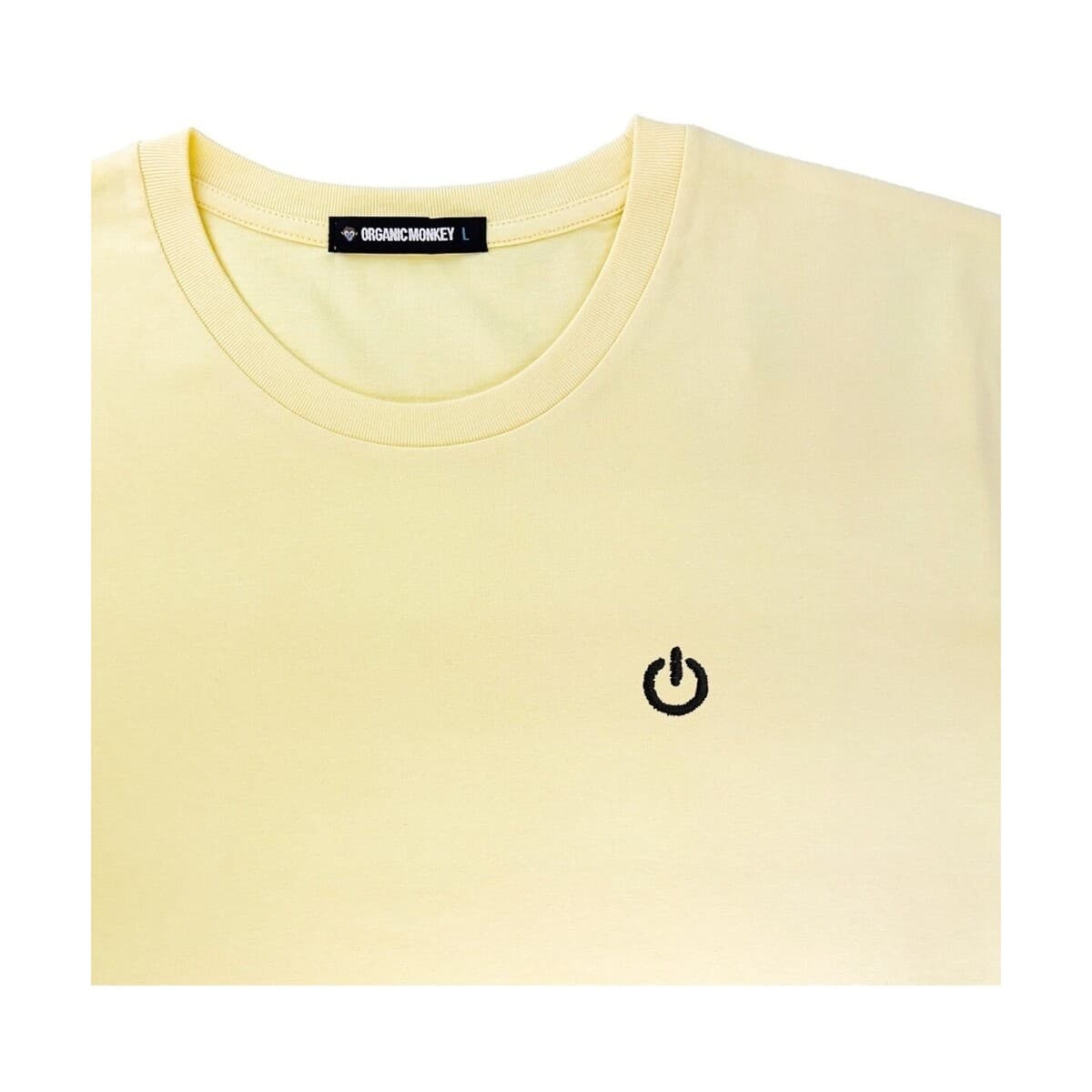 Men's T-Shirts Organic Monkey Yellow