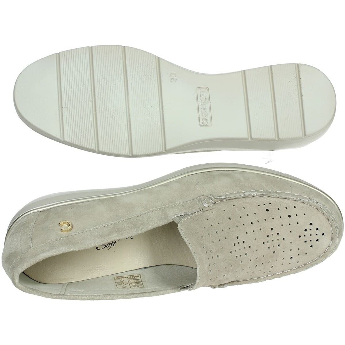 Women's Loafers Cinzia Soft Gray