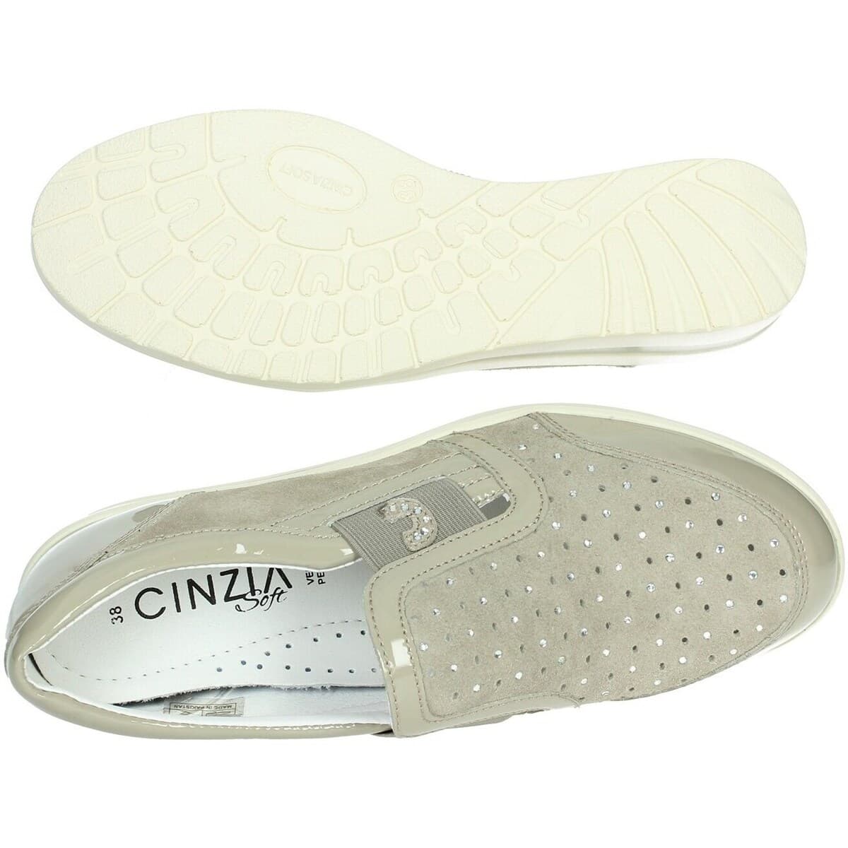 Women's Loafers Cinzia Soft Beige