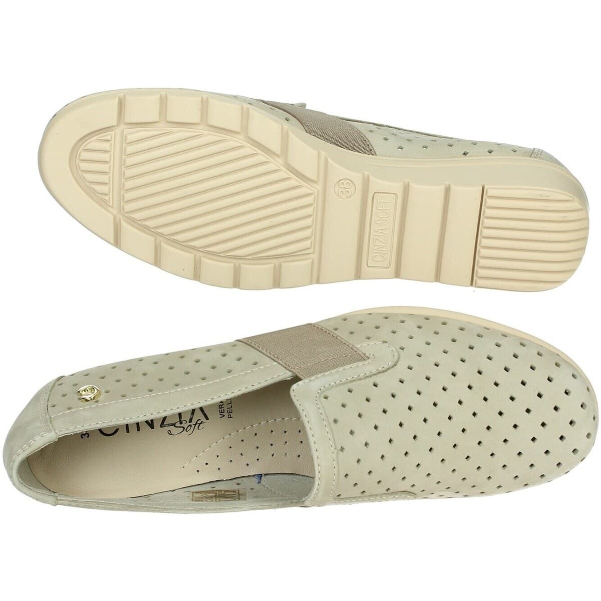 Women's Loafers Cinzia Soft Beige