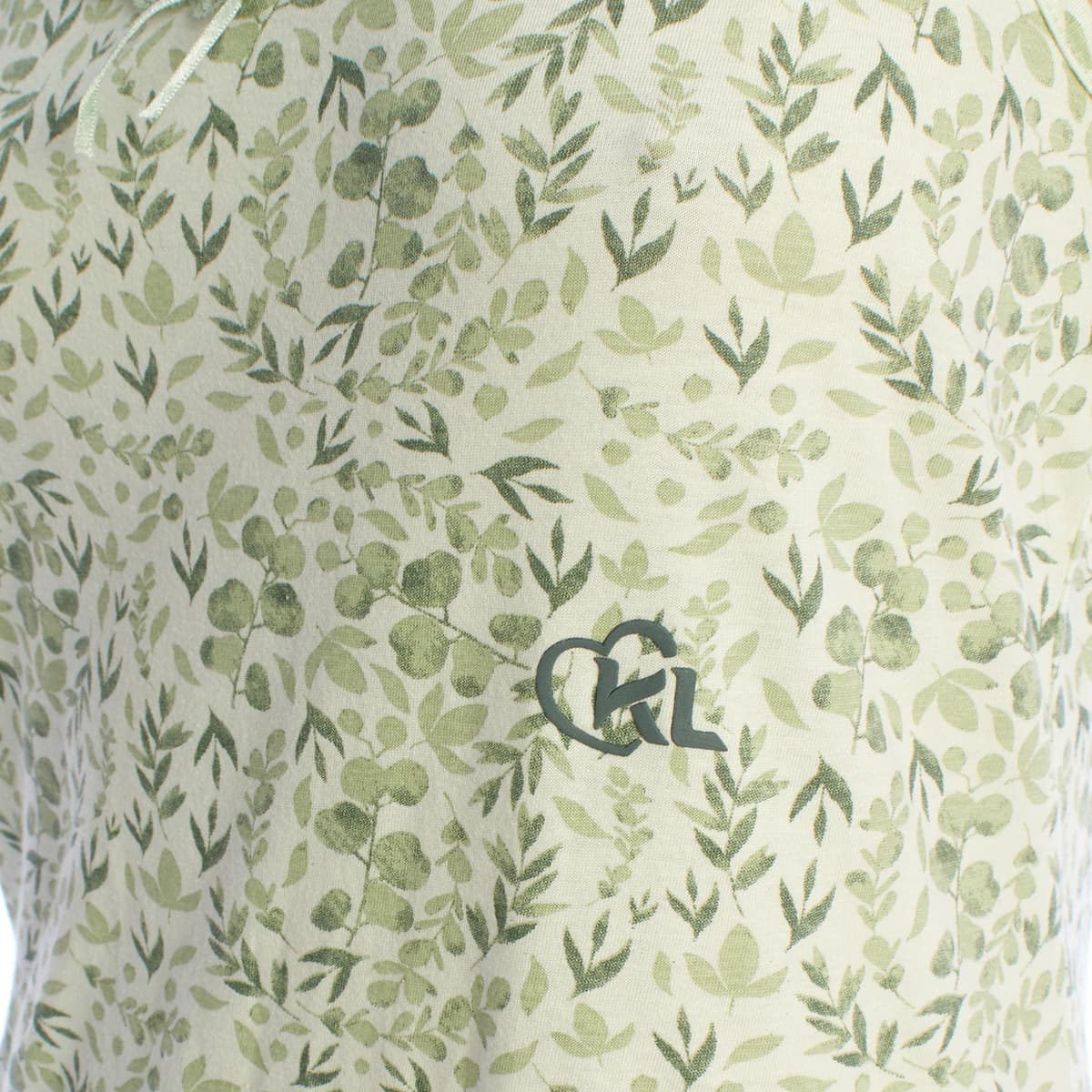 Women's Pajamas Kisses And Love Green