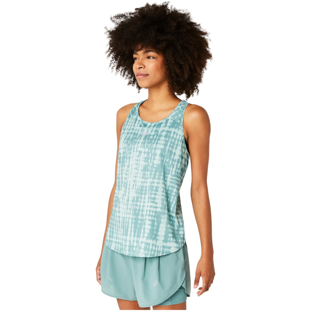 Women's T-Shirts Asics Green