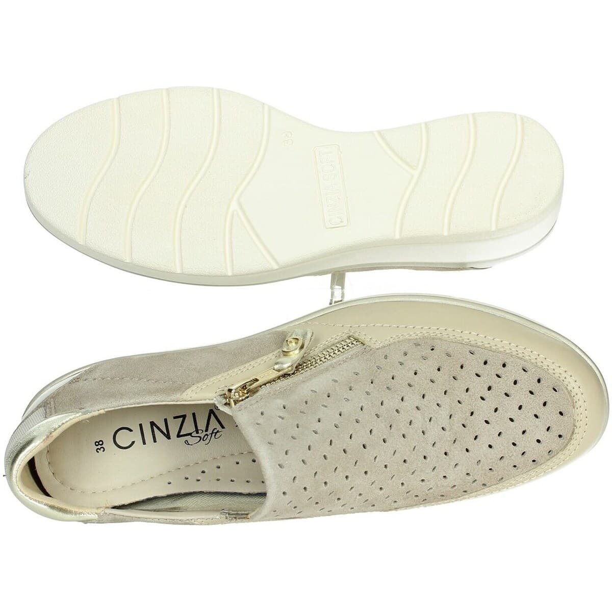 Women's Loafers Cinzia Soft Beige