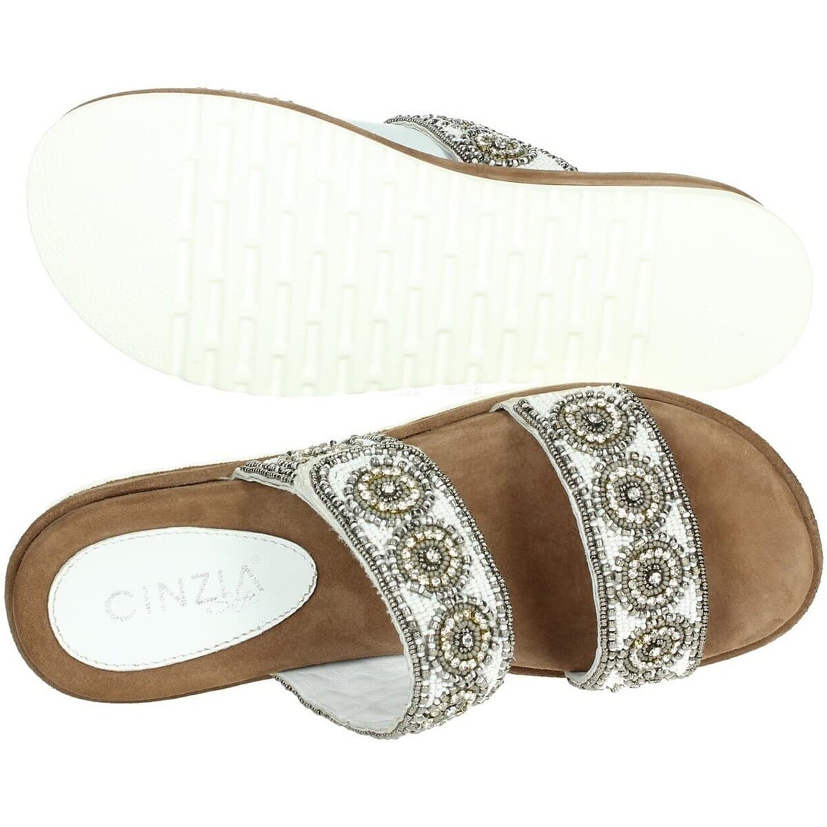 Women's Flip Flops Cinzia Soft White