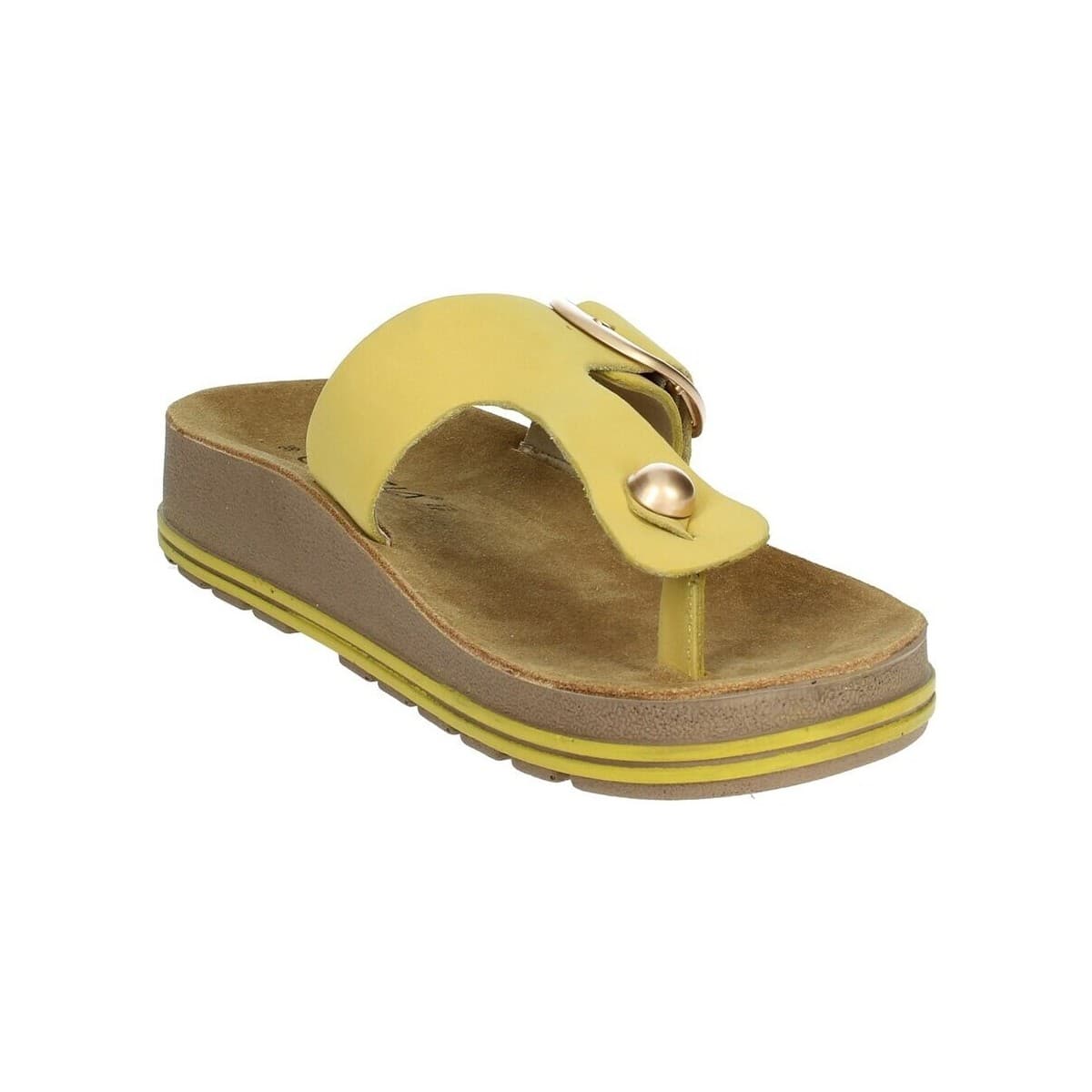 Women's Flip Flops Cinzia Soft Yellow
