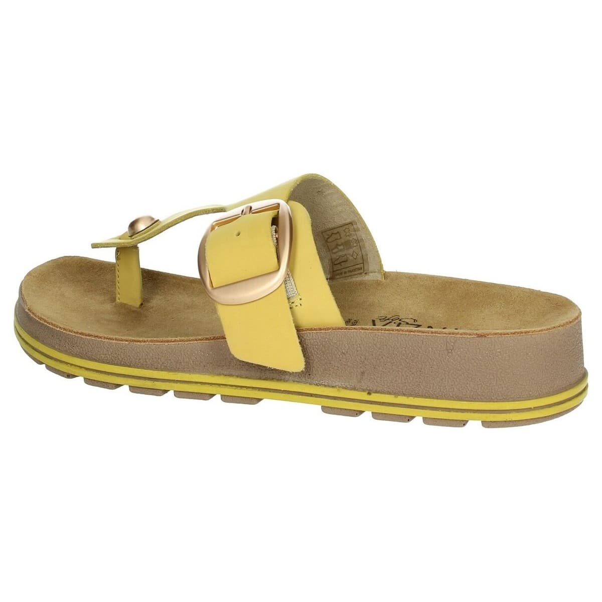 Women's Flip Flops Cinzia Soft Yellow