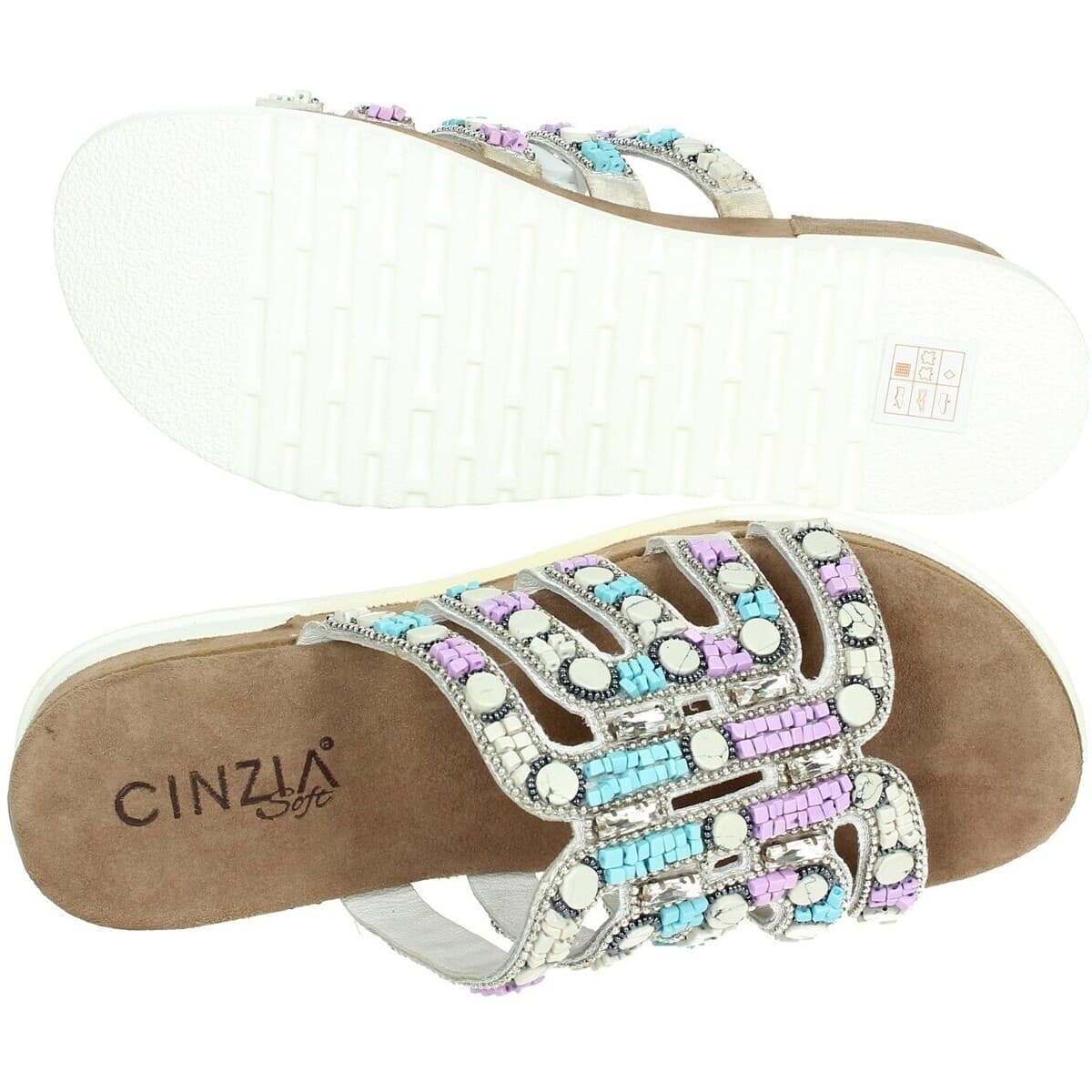 Women's Flip Flops Cinzia Soft Gray