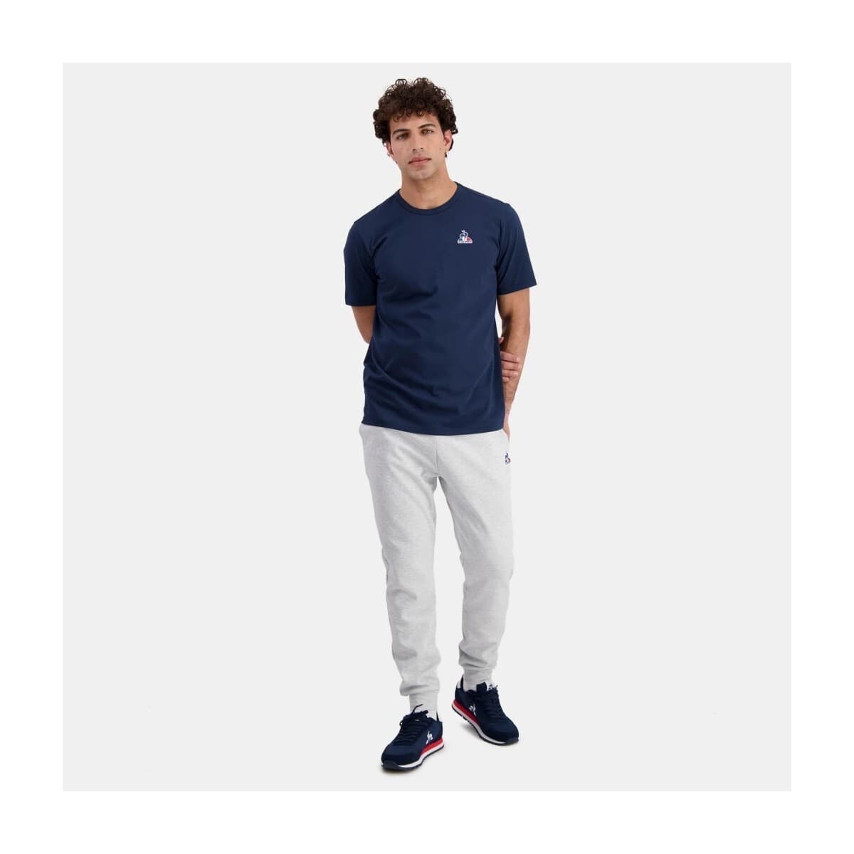 Men's Sports T-Shirts Le Coq Sportif Blue