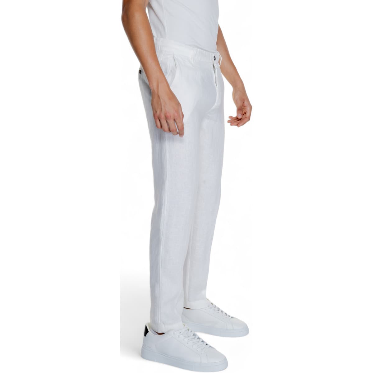 Men's Pants Borghese White