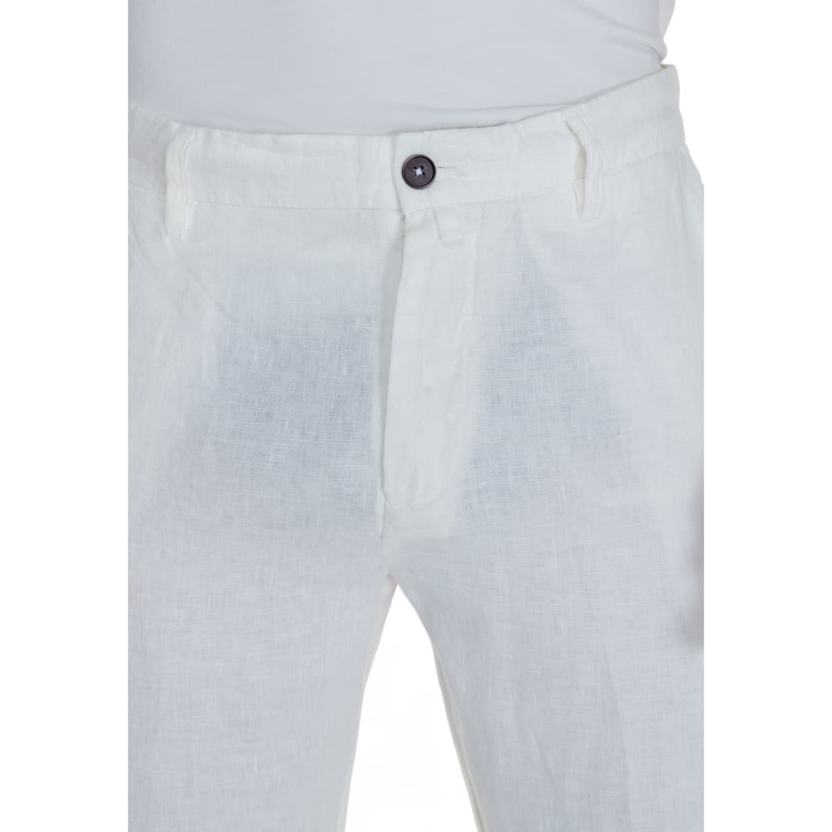 Men's Pants Borghese White