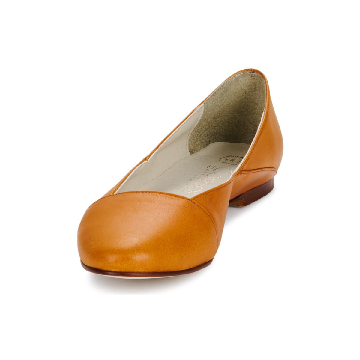 Women's Ballet Flats Casual Attitude Brown