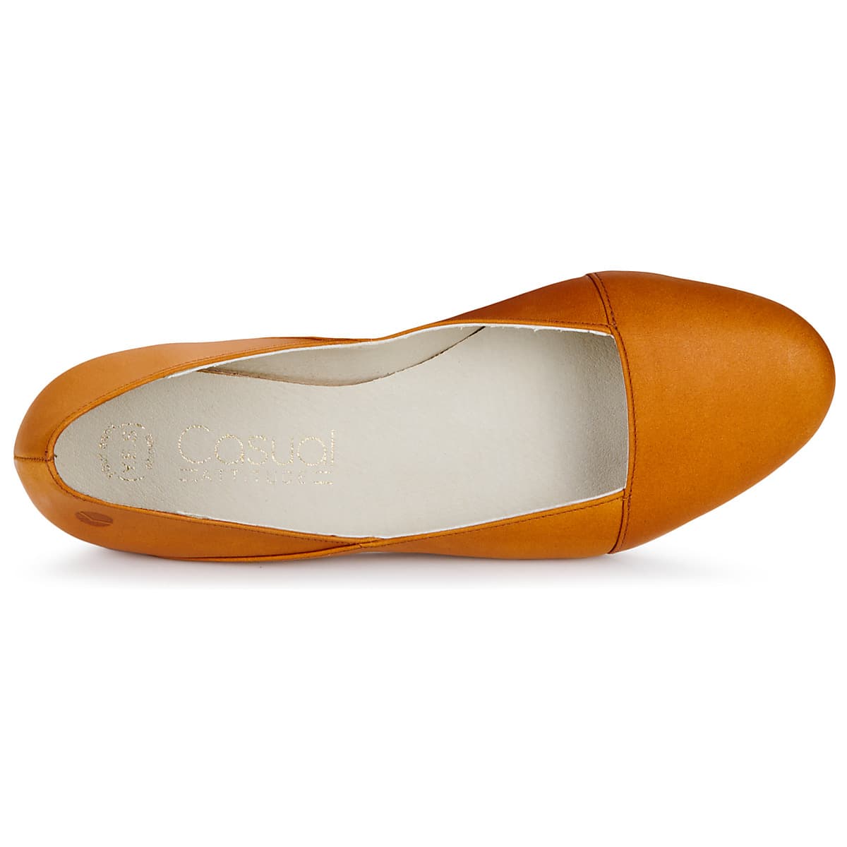 Women's Ballet Flats Casual Attitude Brown