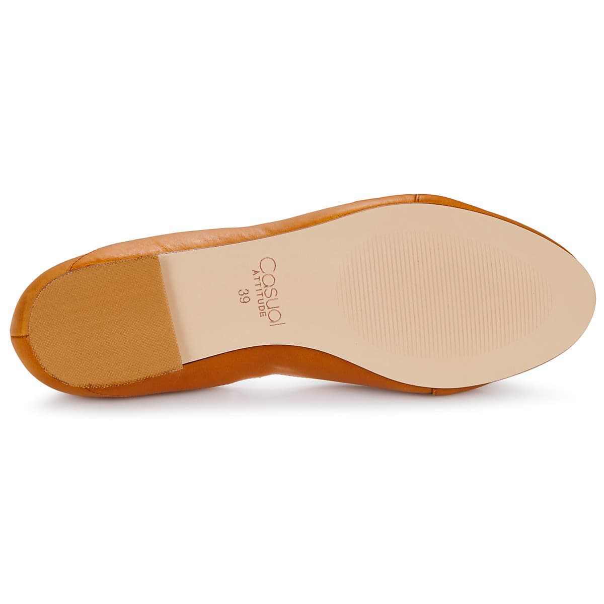 Women's Ballet Flats Casual Attitude Brown