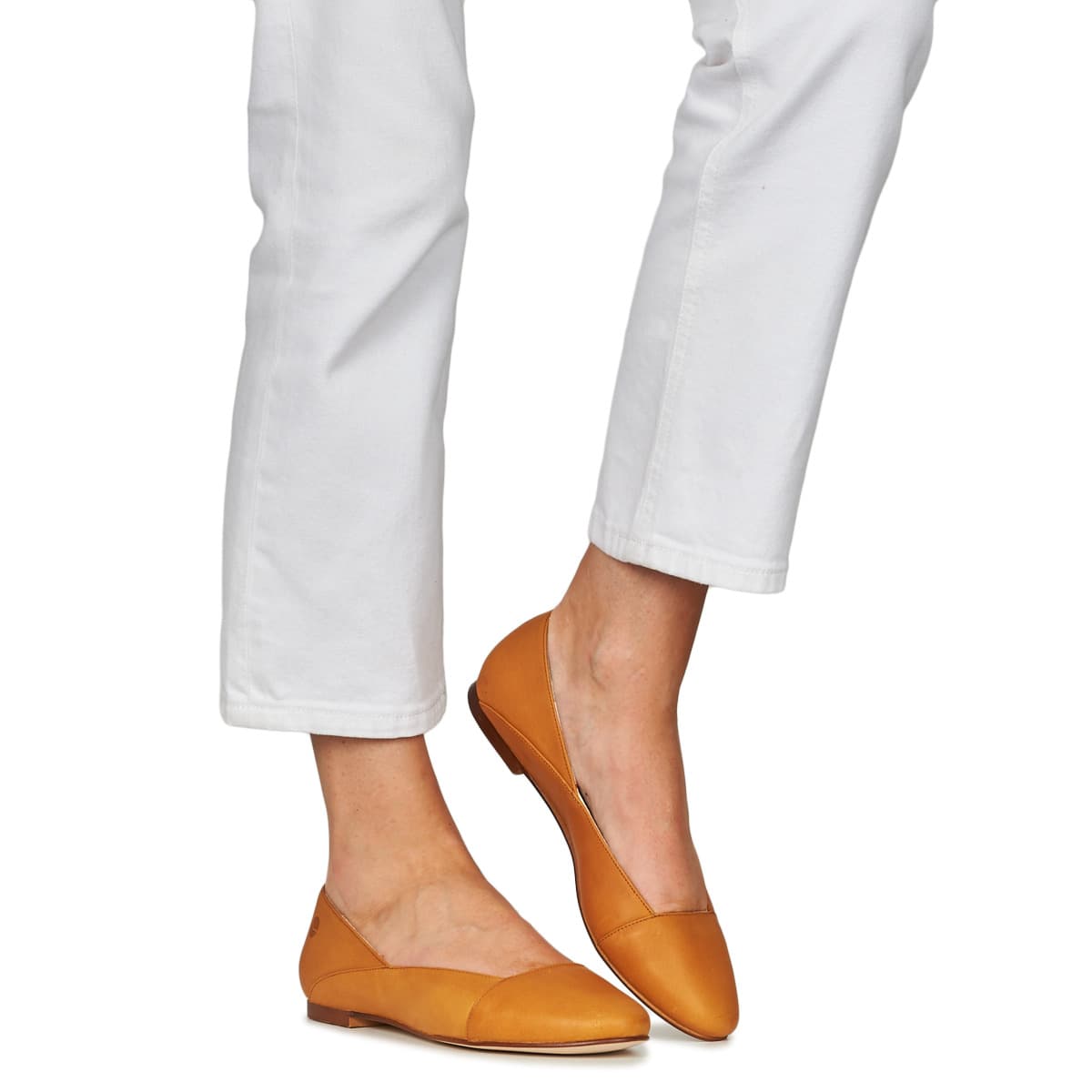 Women's Ballet Flats Casual Attitude Brown