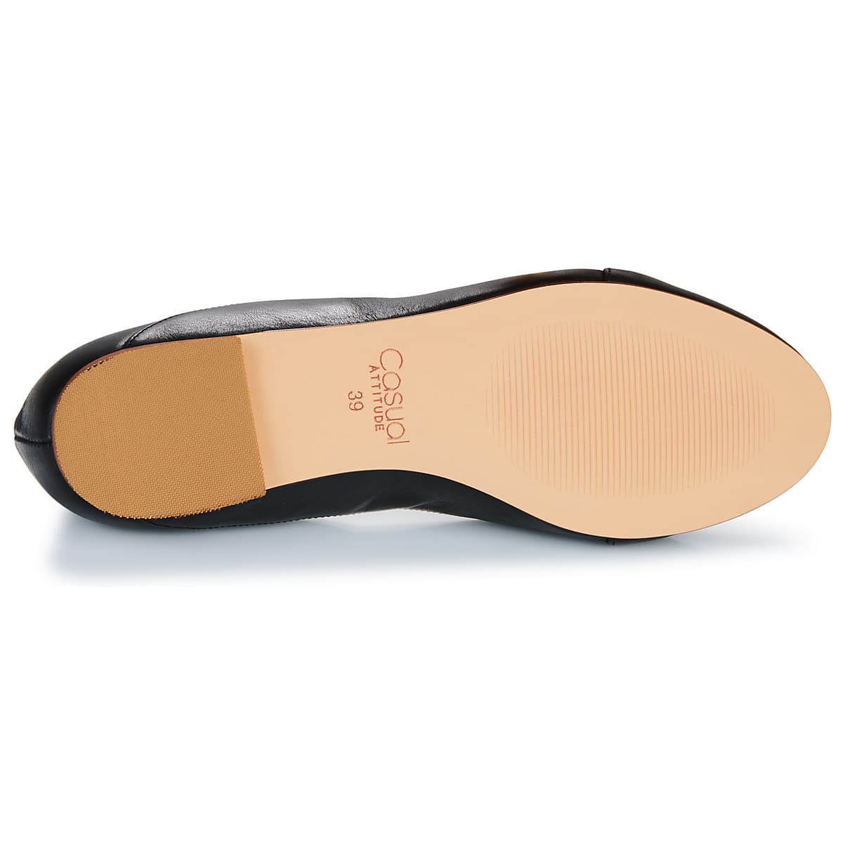 Women's Ballet Flats Casual Attitude Black