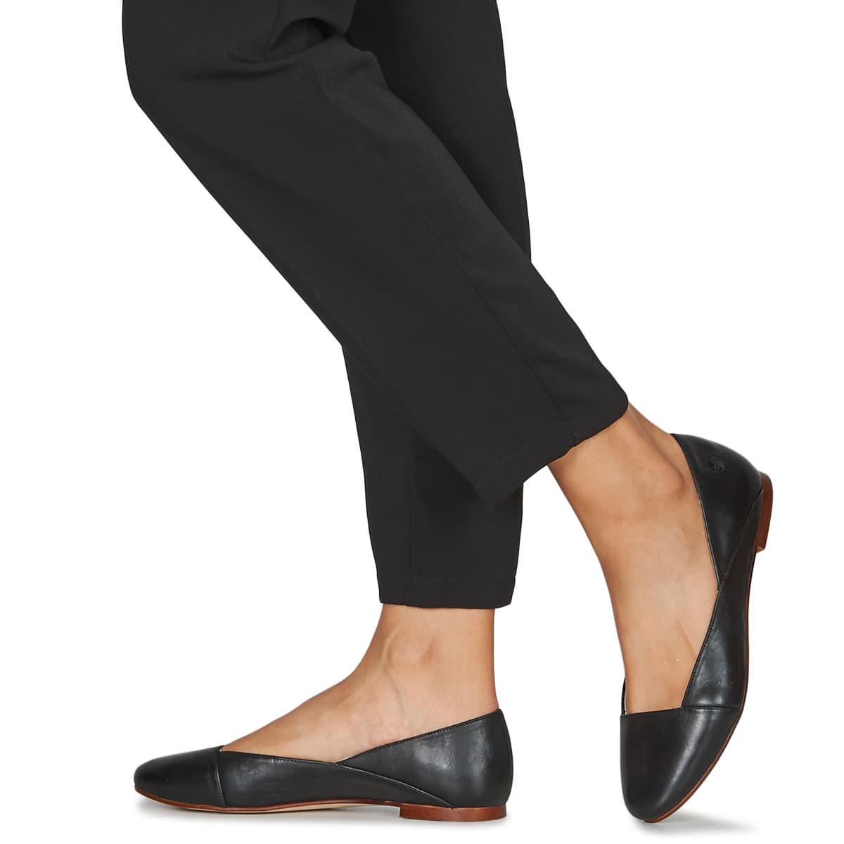 Women's Ballet Flats Casual Attitude Black