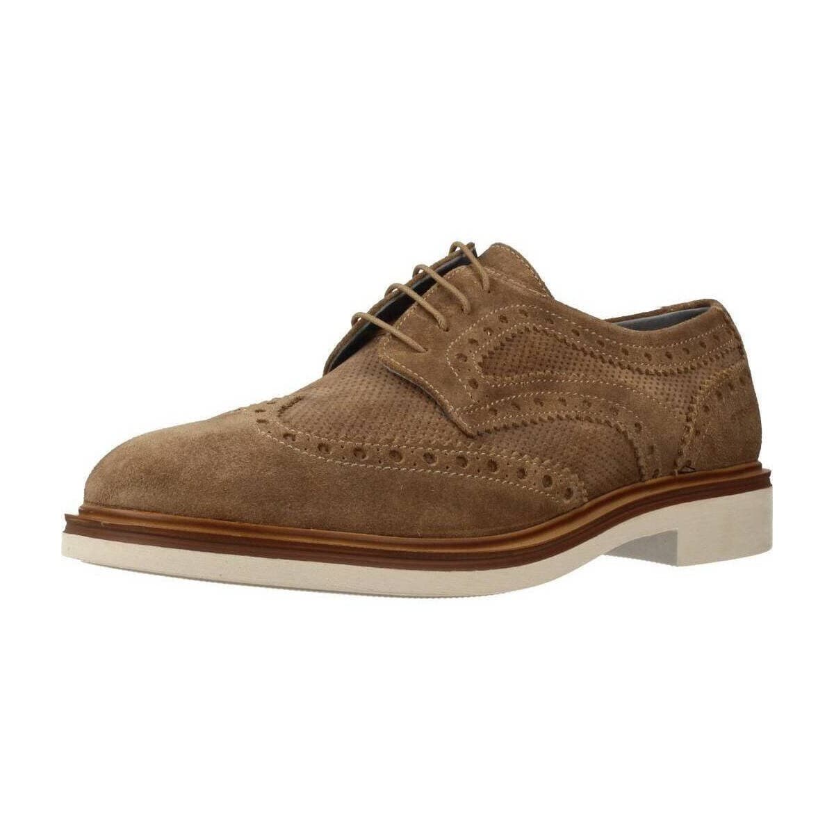 Men's Derby Shoes Stonefly Brown