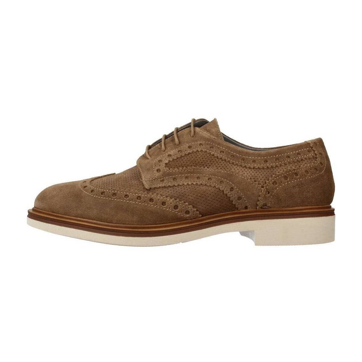Men's Derby Shoes Stonefly Brown