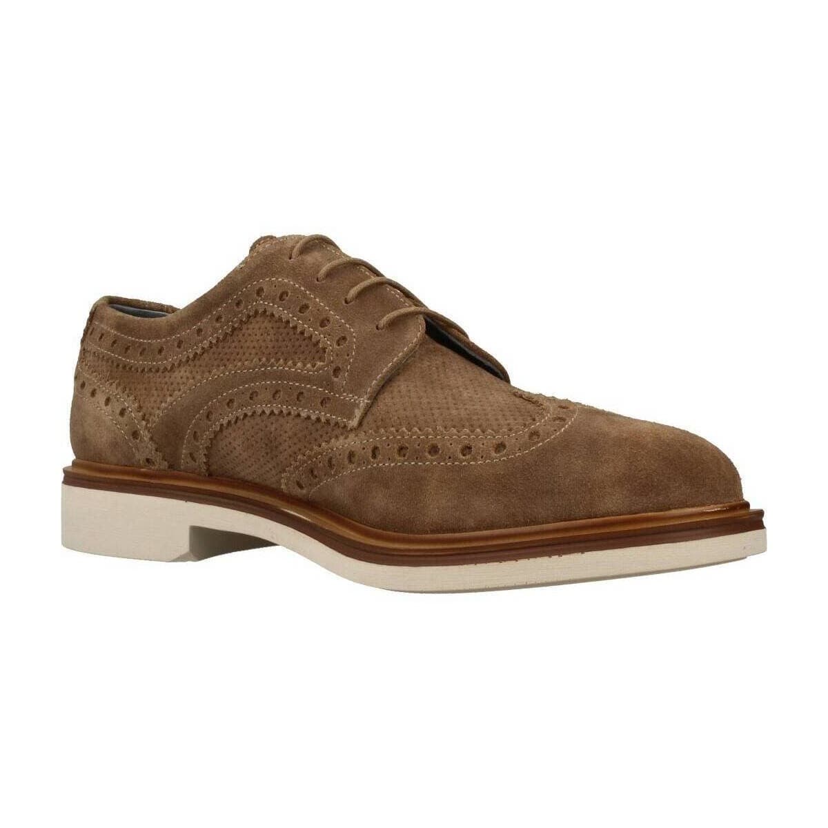 Men's Derby Shoes Stonefly Brown