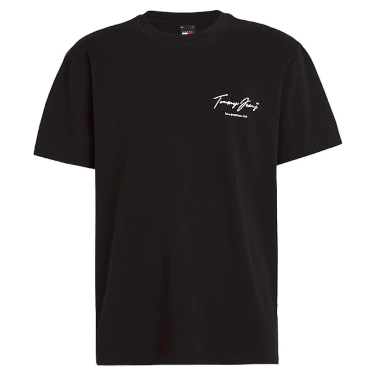 Men's T-Shirts Tommy Hilfiger Black