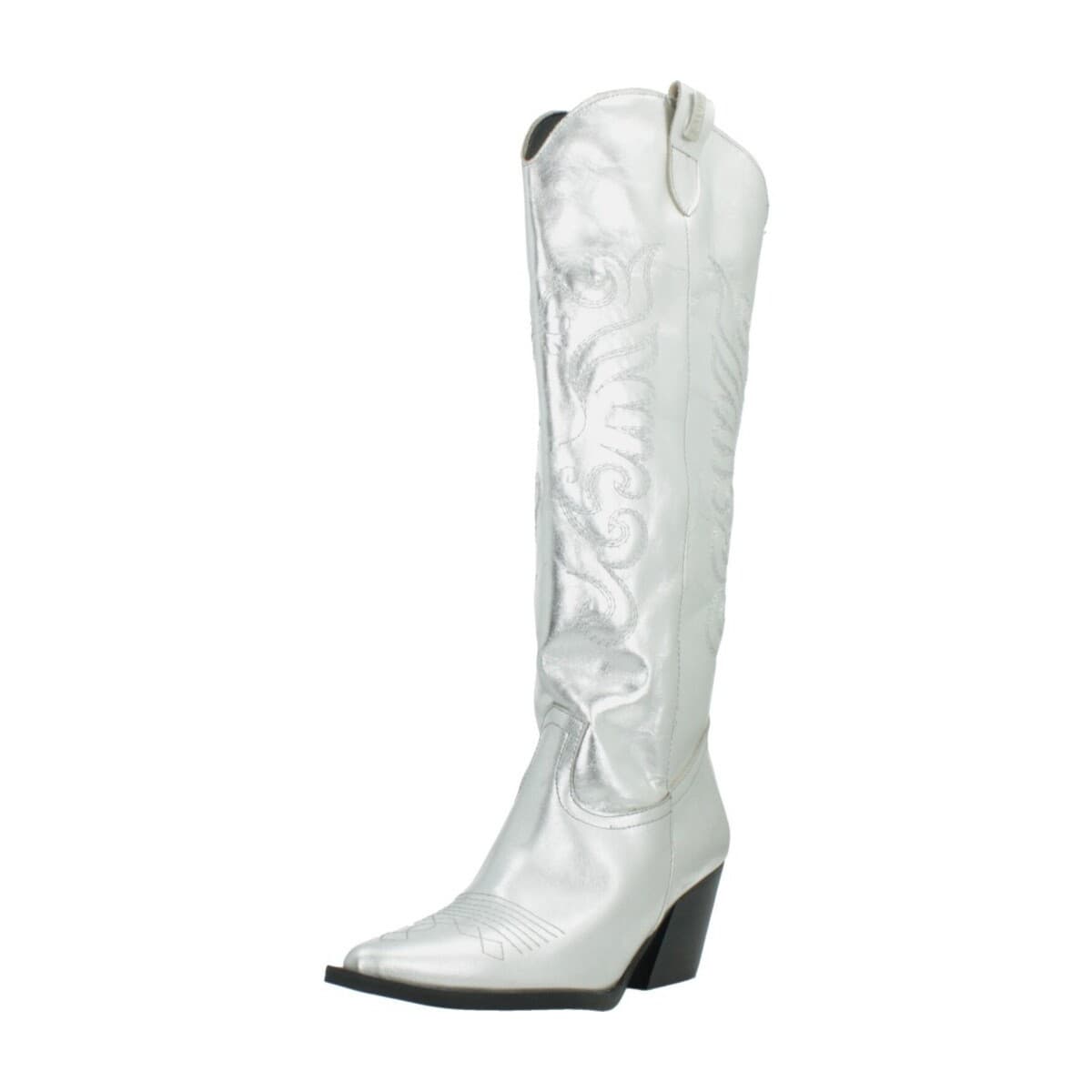 Women's Boots Yellow Silver