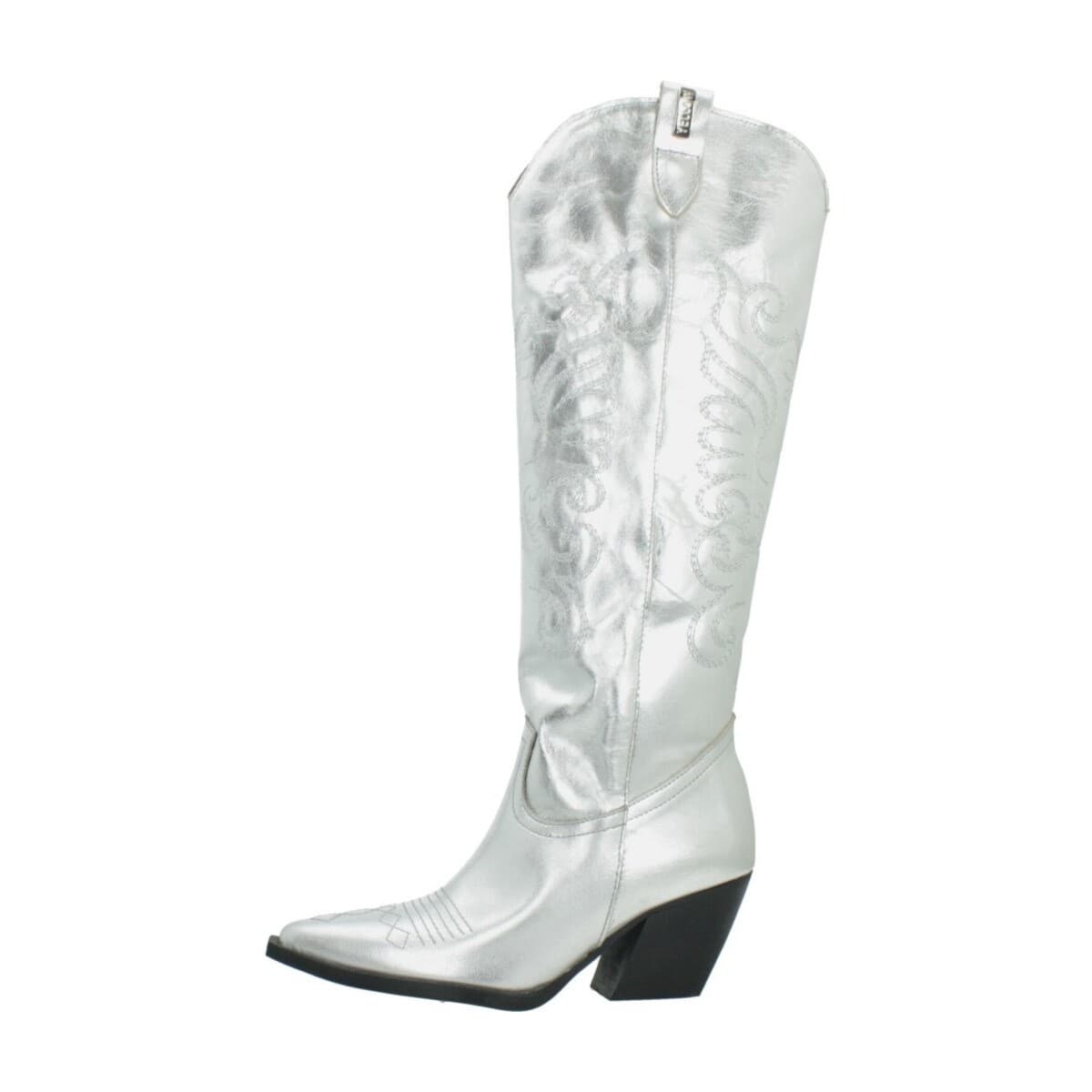 Women's Boots Yellow Silver