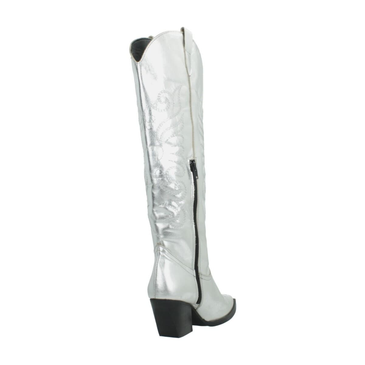 Women's Boots Yellow Silver