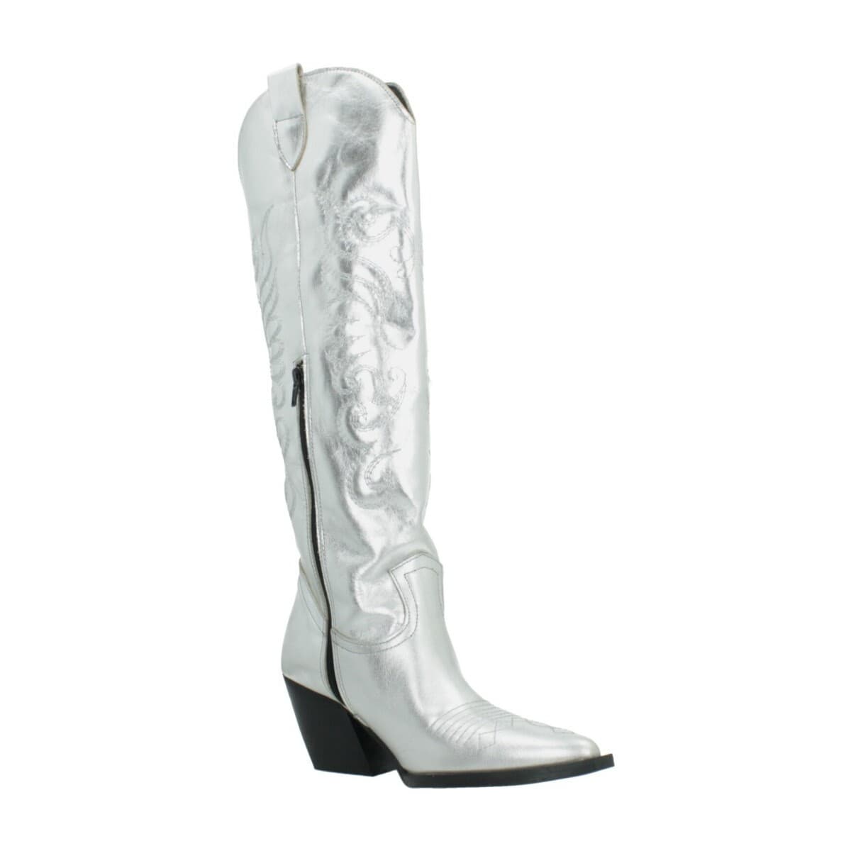 Women's Boots Yellow Silver