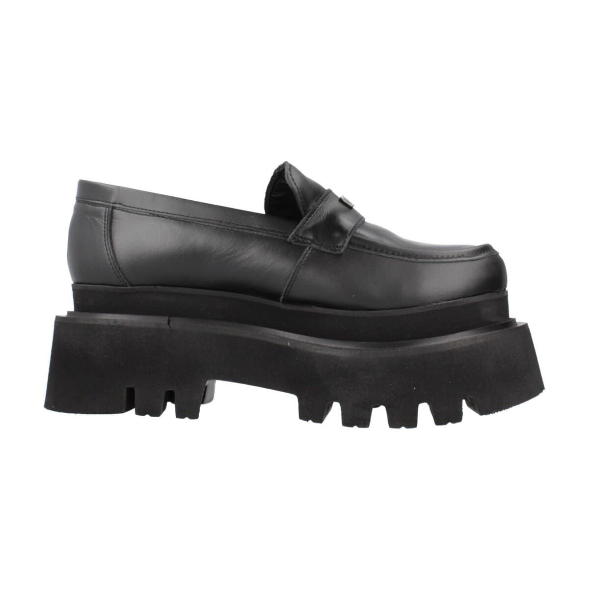 Women's Loafers Yellow Black