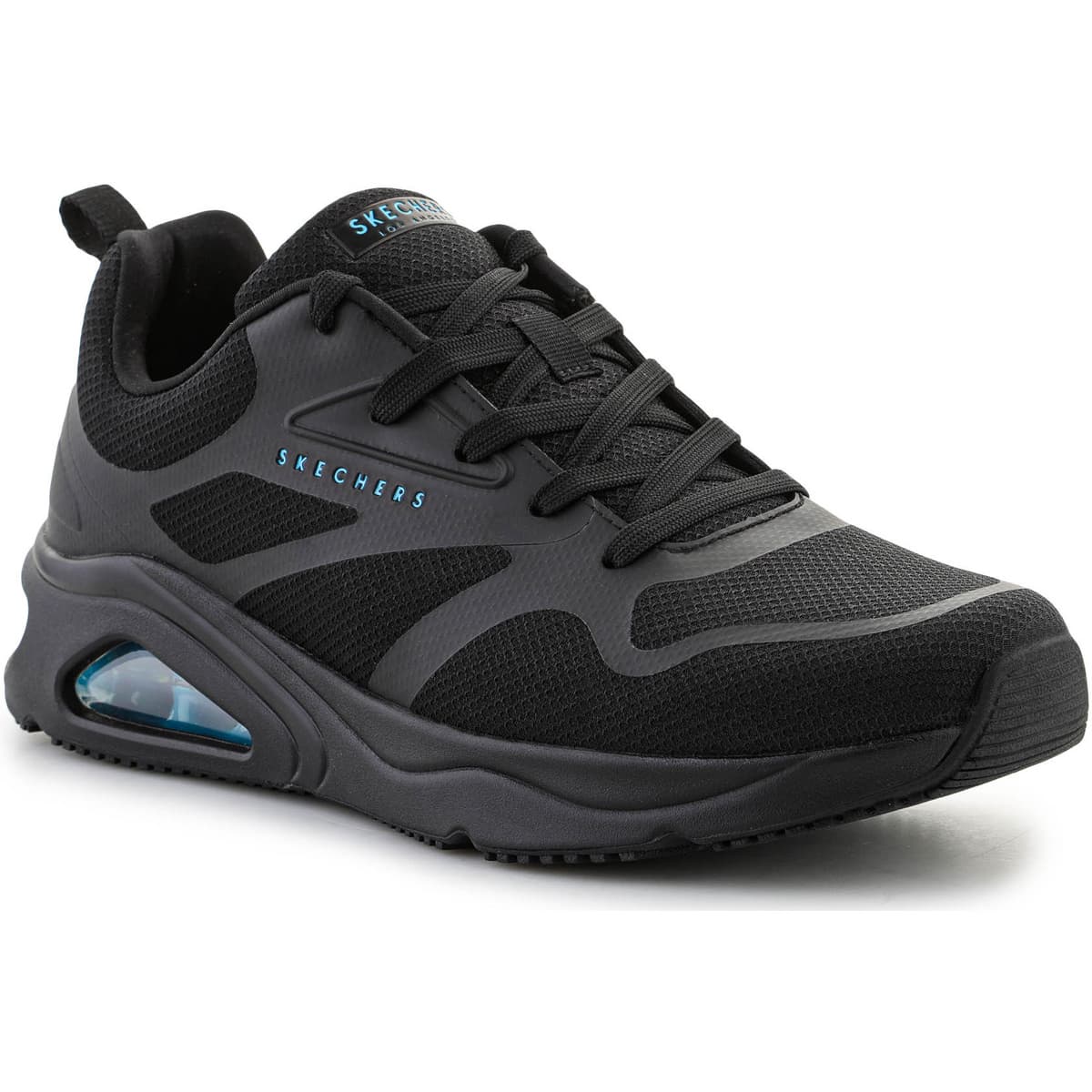 Skechers Tres-Air Ανδρικά Sneakers Μαύρα 183071-BBK