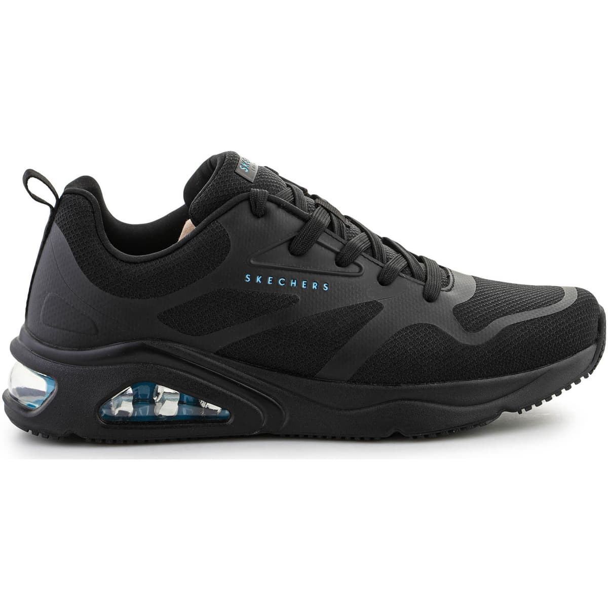 Skechers Tres-Air Ανδρικά Sneakers Μαύρα 183071-BBK