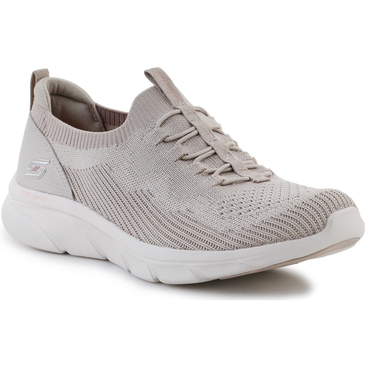 Women's Tennis Shoes Skechers Beige