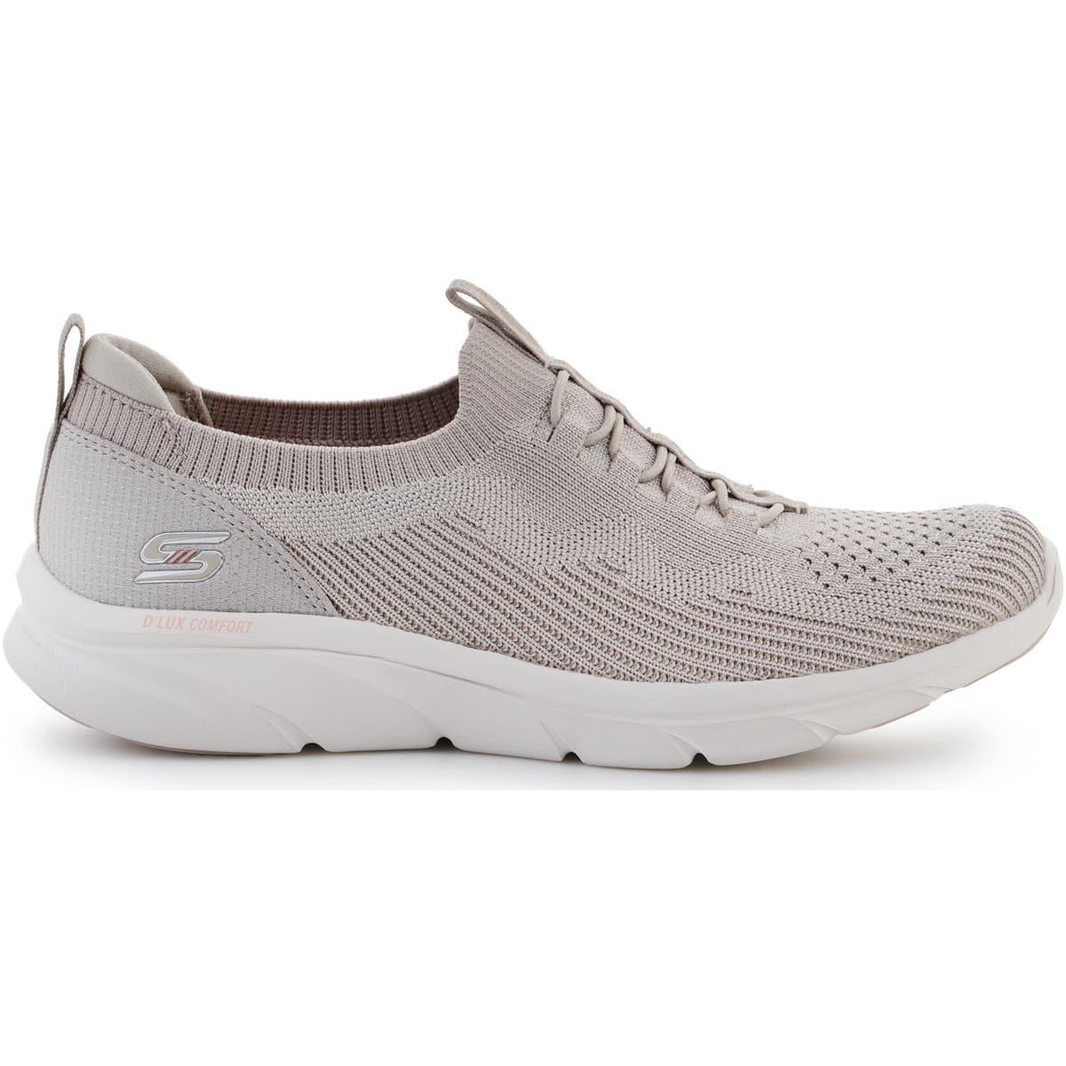 Women's Tennis Shoes Skechers Beige