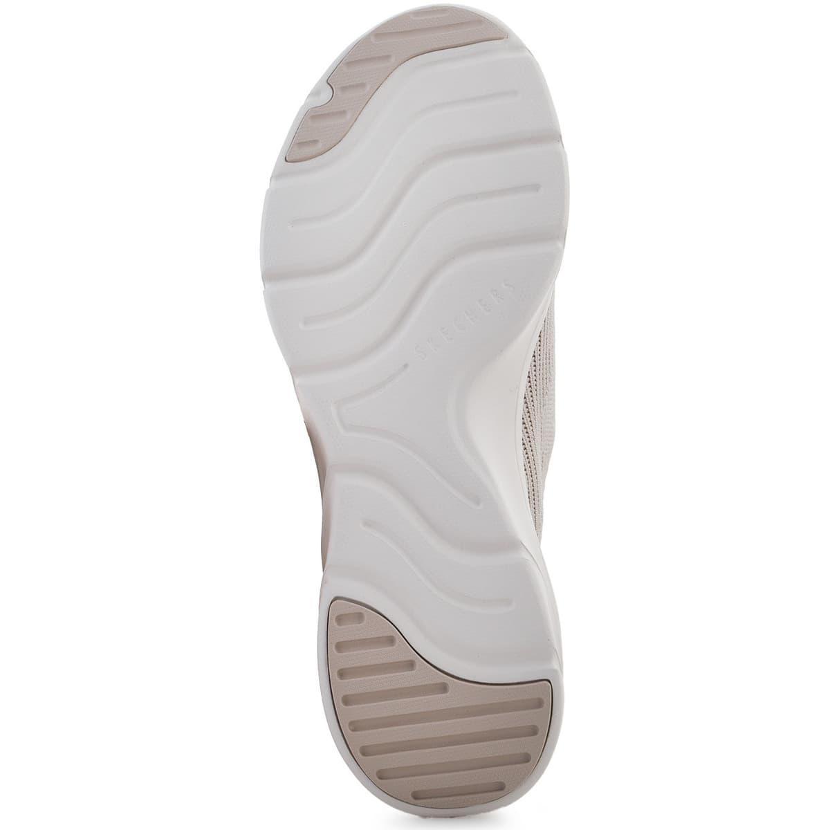 Women's Tennis Shoes Skechers Beige