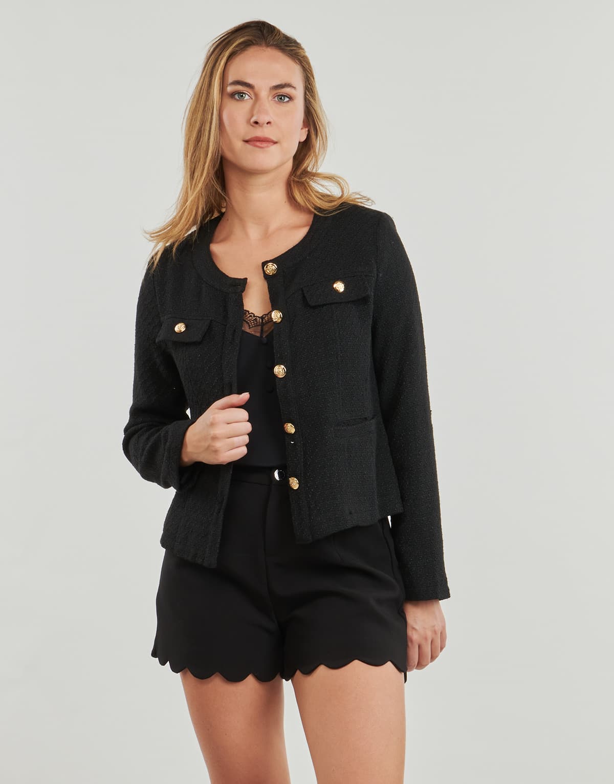 Women's Blazers Moony Mood Black