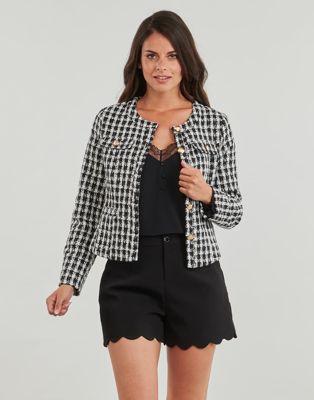 Women's Blazers Moony Mood Black