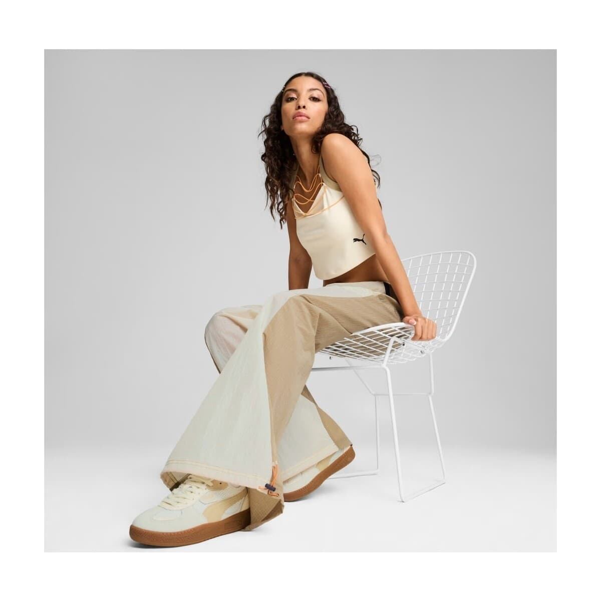 Women's T-Shirts Puma Beige