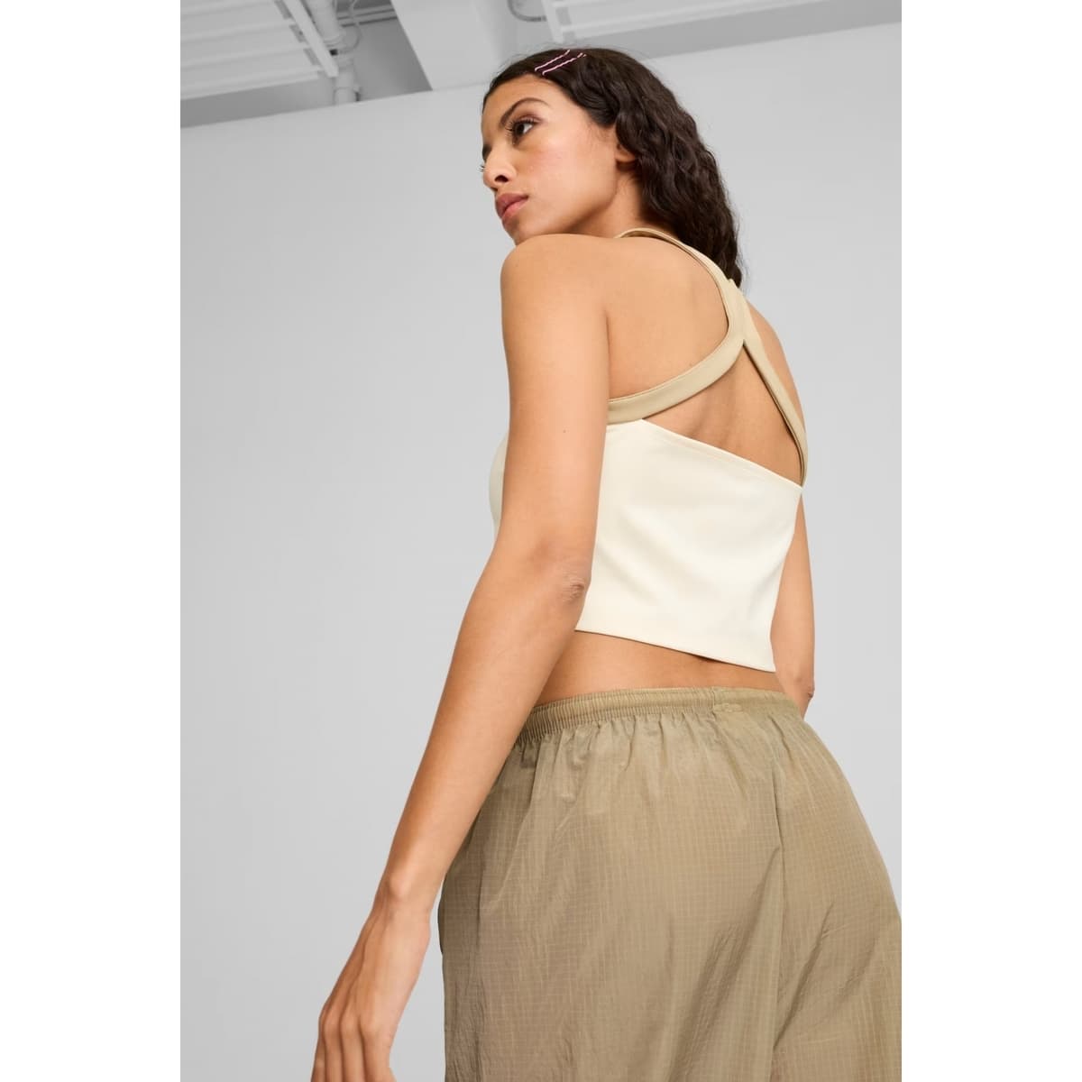 Women's T-Shirts Puma Beige