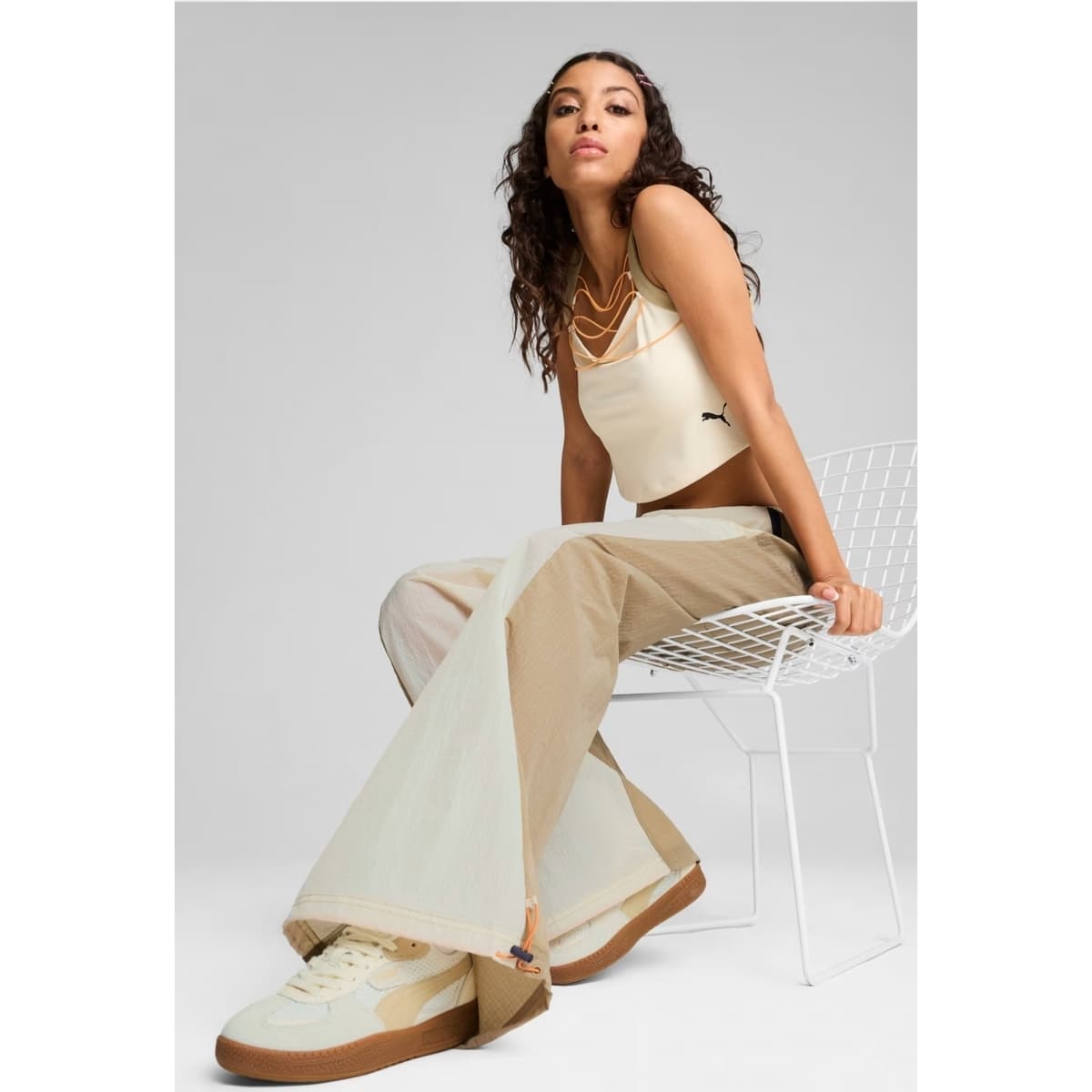 Women's T-Shirts Puma Beige