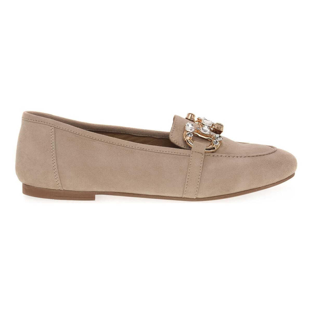 Women's Loafers Keys Beige