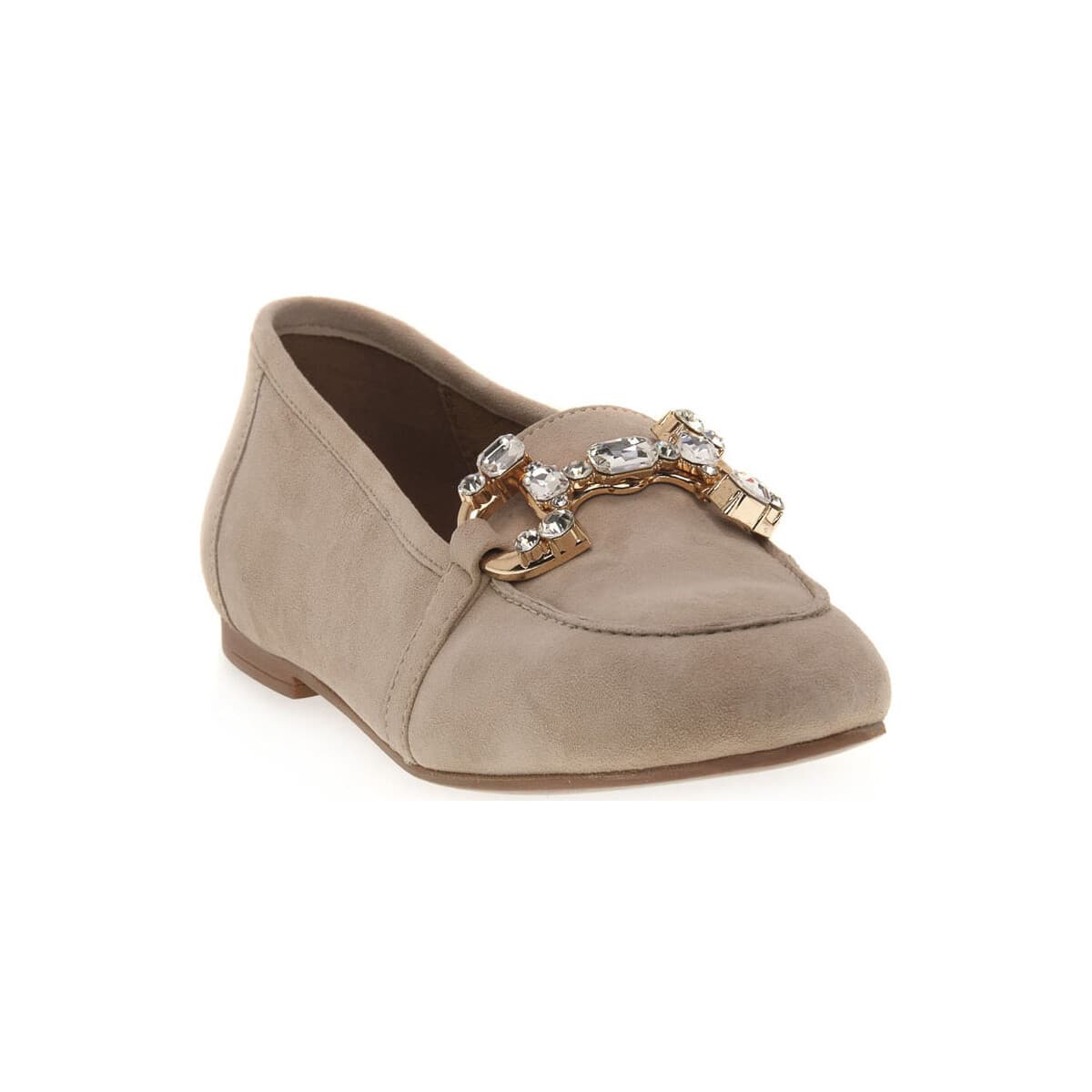 Women's Loafers Keys Beige