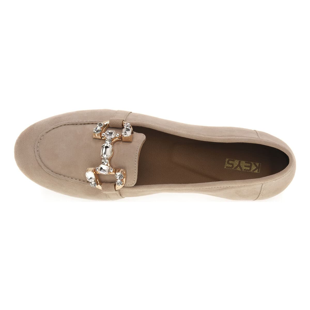 Women's Loafers Keys Beige